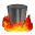 Hell TrashEmpty Icon 32x32 png