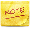 Apps Stock Insert Note Icon