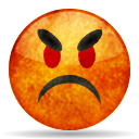 Emotes Face Angry Icon