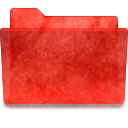 Places Folder Red Icon 128x128 png