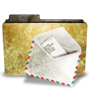 Places Manilla Folder Mail Icon 128x128 png