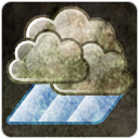 Status Weather Showers Icon 128x128 png