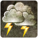 Status Weather Storm Icon 128x128 png