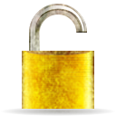 Stock Lock Open Icon