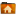 Places Orange User Home Icon 16x16 png