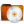 Places Orange Folder CD Icon 24x24 png