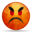 Emotes Face Angry Icon 32x32 png
