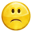 Emotes Face Sad Icon 32x32 png