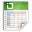 Mimetypes Application Vnd.ms Excel Icon 32x32 png