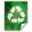 Mimetypes Application X Trash Icon 32x32 png