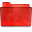 Places Folder Red Icon 32x32 png