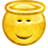 Emotes Face Angel Icon 48x48 png