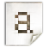 Mimetypes Font Bitmap Icon 48x48 png