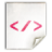 Mimetypes Text XML Icon