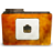 Places Orange Folder Remote Icon