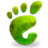 Places Start Here Gnome Green Icon 48x48 png