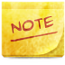 Emblem Note Icon 72x72 png