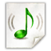 Mimetypes Audio MP4 Icon 72x72 png