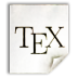 Mimetypes TEX Icon 72x72 png