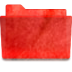 Places Folder Red Icon 72x72 png