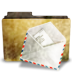 Places Manilla Folder Mail Icon 72x72 png