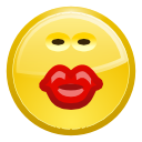 Emotes Face Kiss Icon
