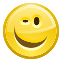 Emotes Face Smirk Icon 128x128 png