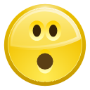 Emotes Face Surprise Icon 128x128 png