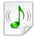 Mimetypes Audio Mpeg Icon 128x128 png