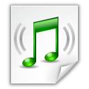 Mimetypes Audio X Monkey Icon 128x128 png