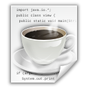 Mimetypes Text X Java Icon