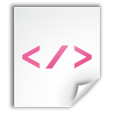 Mimetypes Text XML Icon