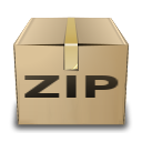 Mimetypes ZIP Icon 128x128 png