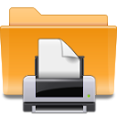 Places KDE Folder Print Icon