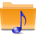 Places KDE Folder Sound Icon 128x128 png
