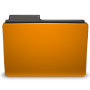 Places Orange Folder Icon