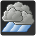 Status Weather Showers Icon 128x128 png