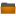 Places Orange Folder Open Icon 16x16 png