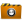 Places Orange Folder Locked Icon 22x22 png