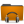 Places Orange Folder Sound Icon 24x24 png
