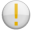 Actions Mail Mark Important Icon 32x32 png