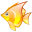Apps Gnome Panel Fish Icon 32x32 png