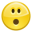 Emotes Face Surprise Icon 32x32 png