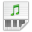 Mimetypes Audio Prs.sid Icon 32x32 png
