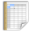 Mimetypes X Office Spreadsheet Template Icon 32x32 png