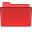 Places Folder Red Icon 32x32 png