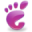 Places Start Here Gnome Pink Icon 32x32 png