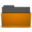 Status Orange Folder Open Icon 32x32 png