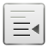 Actions Format Indent Less Icon 48x48 png