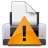 Actions GTK Print Warning Icon 48x48 png